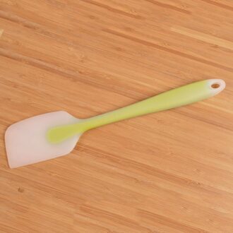 Non Stick Bakken Siliconen Spatels Cake Meel Mengen Schraper Olie Brood Schraper Siliconen Spatel NOV99 groen