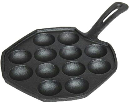 Non Stick Gietijzeren Bakken Pan Cake Octopus Bal Koekenpan Barbecue Plaat Voor Gasfornuis Wafel Bakpan Ontbijt pot Ei Pan