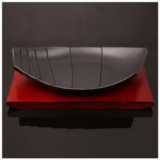 Non Stick Gietijzeren Roosteren Steak Pan Emaille Gebakken Pot Plaat Koekenpan Houten Base Houder Kookgerei Gas Oven Elektrische Onregelmatige