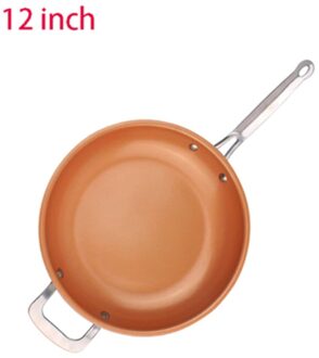 Non-stick Koperen Koekenpan Met Keramische Coating En Inductie Koken Oven Vaatwasmachinebestendig Sartenes De Cocina Antiadherentes