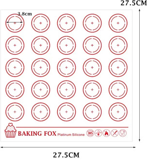 Non-stick Macaron Siliconen Mat Glasvezel Siliconen Bakken Mat Brood Oven Lakens Liner Voor Bitterkoekjes Koekjes Keuken Bakvormen