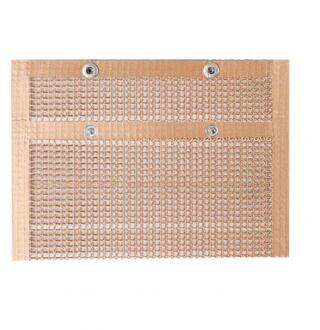 Non-stick Mesh Grillen Zak Outdoor Picknick Tool Bolsa De Barbacoa Herbruikbaar En Makkelijk Te Schoon Non-Stok Bbq Bakken Bag koper 14x24cm