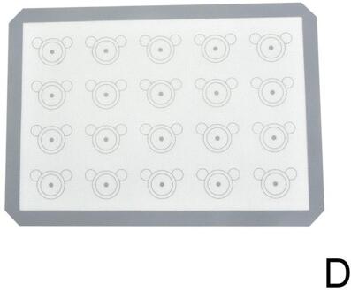 Non-Stick Siliconen Bakken Mat Isolatie Mat Bakvormen Sheet Roll Oven Gereedschap Gebak Bakken Voor Gebak Deeg Gereedschap Matten Pad m1L3