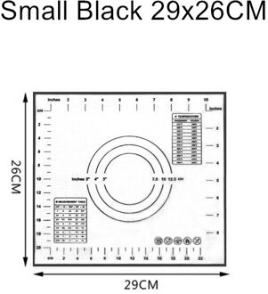 Non-stick Siliconen Bakken Mat Pad Bakplaat Glasvezel Rolling Deeg Mat Cookie Macaron Bakken Mat Gebak Gereedschap 26X29CM