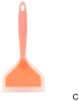 Non-stick Siliconen Spatel Rundvlees Vlees Ei Keuken Schraper Gereedschap Koken Pizza Breed Schop Keuken Ware Kookgerei R7F1