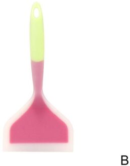 Non-stick Siliconen Spatel Rundvlees Vlees Ei Keuken Schraper Gereedschap Koken Pizza Breed Schop Keuken Ware Kookgerei R7F1