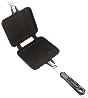 Non-stick Wafel Brood Thuis Kookgerei Keuken Aluminium Makkelijk Schoon Double Side Sandwich Mold Koekenpan Barbecue Plaat toast