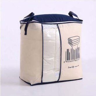 Non-woven Draagbare Kleding Opbergtas Organizer 45.5*51*29Cm Vouwen Closet Organizer Voor Kussen quilt Deken Beddengoed Western stijl