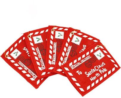 non-woven Envelop Hangers Kaart Tas Kerstboom Opknoping Ornamenten Creatieve Venster Party Decoratieve Accessoires