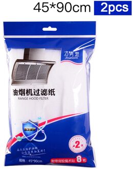 Non-woven Keuken Olie Sticker Afzuigkap Oliefilter Papier Vochtbestendige Transparante Olie-Absorberend Papier Olie-Proof Sticker A1