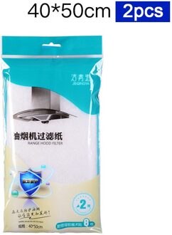 Non-woven Keuken Olie Sticker Afzuigkap Oliefilter Papier Vochtbestendige Transparante Olie-Absorberend Papier Olie-Proof Sticker A2