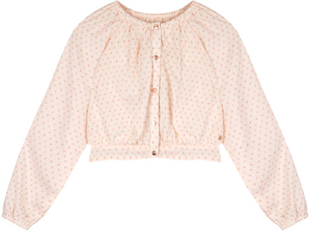 Nono meisjes blouse Ecru - 116