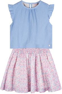 Nono meisjes jurk Blauw - 134-140