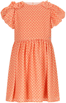 Nono meisjes jurk Koraal - 110