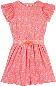 Nono meisjes jurk Koraal - 158-164
