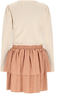 Nono meisjes jurk Taupe - 146-152