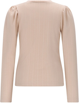 Nono meisjes longsleeve Ecru - 134-140