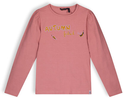 Nono Meisjes shirt - Koss - Sunset roze - Maat 122/128