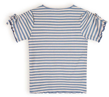Nono meisjes t-shirt Blauw - 110