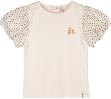 Nono meisjes t-shirt Ecru - 134-140