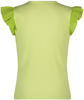 Nono meisjes t-shirt Licht groen - 146-152