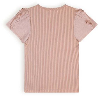 Nono meisjes t-shirt Licht rose - 134-140
