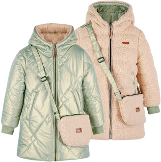 Nono meisjes winterjas Groen - 158-164