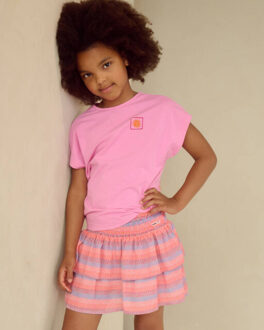 Nono T-shirt n602-5401 kate - maat 122/128 Roze