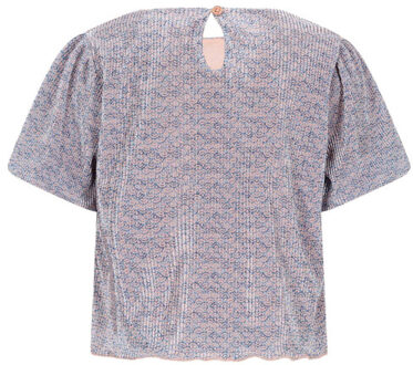Nono Top korte mouw n602-5100 tish - maat 134/140 Blauw