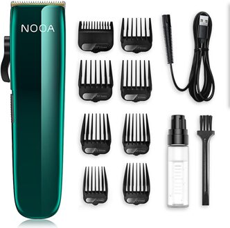 Nooa Oplaadbare Elektrische Tondeuse Trimmer Voor Mannen Professionele Baard Trimmer Draadloze Kapper Machine Elektrische Scheermes Man 9922