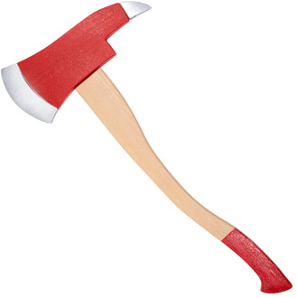 Noodbijl Brandweer Plastic (60cm) Multikleur - Print