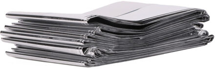 Nooddeken - 4x - 130 x 210 cm - reddingsdeken - isolatiedeken - onderkoeling deken