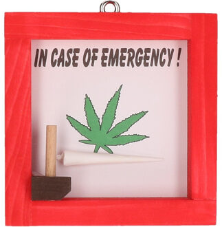 Noodgeval box nep joint 12 cm - Fun en fop artikelen - Emergency box - Stoppen met roken cadeautje