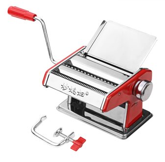 Noodle Maker Machine Handleiding Pasta Maker Noodle Druk Cutter Machine 6 Dikte Instellingen Verse Macaroni Lasagne Noodle Roll Diy