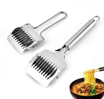 Noodle Rooster Roller Rvs Deeg Cutter Mincer PCloud Pasta Spaghetti Maker Praktische Keuken Tool groot