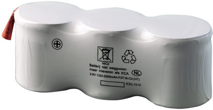 Noodverlichtingsaccu 1/2D SBS 3.6V 2.2Ah