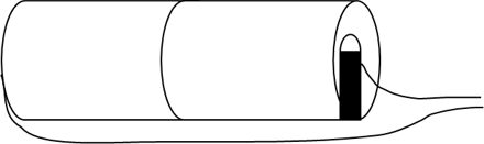 Noodverlichtingsaccu C Stick 2.4V 2.5Ah