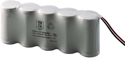 Noodverlichtingsaccu D SBS 6V 4.5Ah