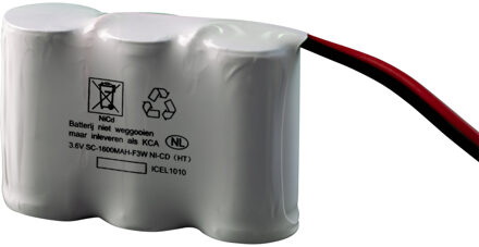 Noodverlichtingsaccu Sub-C SBS 3.6V 1.5Ah