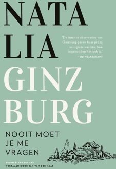 Nooit moet je me vragen - Natalia Ginzburg - ebook