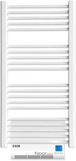 Noor750turbo Elektrische Ventilatorkachel 750+1000w ,wit