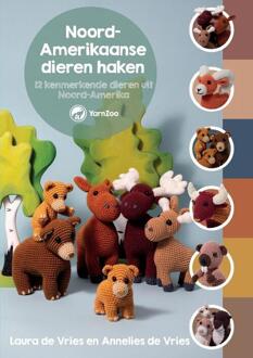 Noord-Amerikaanse dieren haken -  Annelies de Vries, Laura de Vries (ISBN: 9789083301075)