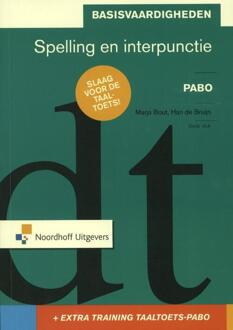 Noordhoff Basisvaardigheden spelling en interpunctie - Boek Marja Bout (9001832784)