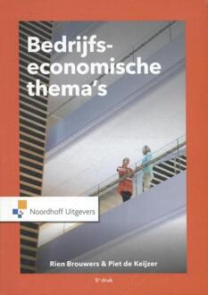 Noordhoff Bedrijfseconomische thema's - Boek Rien Brouwers (9001867367)