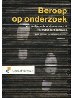 Noordhoff Beroep op onderzoek - Boek Joep Brinkman (9001834132)