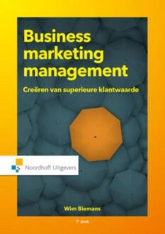 Noordhoff Business marketing management - Boek Wim Biemans (9001863108)