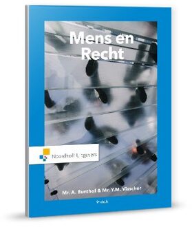 Noordhoff Mens en Recht - Boek A. Bunthof (9001875610)