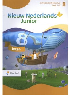 Noordhoff Nieuw Nederlands Junior / Lezen Groep 8 Plus Blok 1-8 / Antwoordenboek