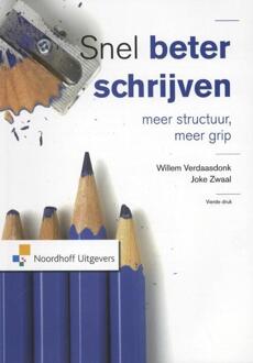 Noordhoff Snel beter schrijven - Boek Willem Verdaasdonk (9001831605)