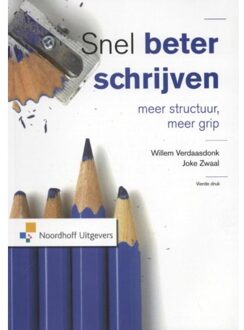 Noordhoff Snel beter schrijven - Boek Willem Verdaasdonk (9001831605)